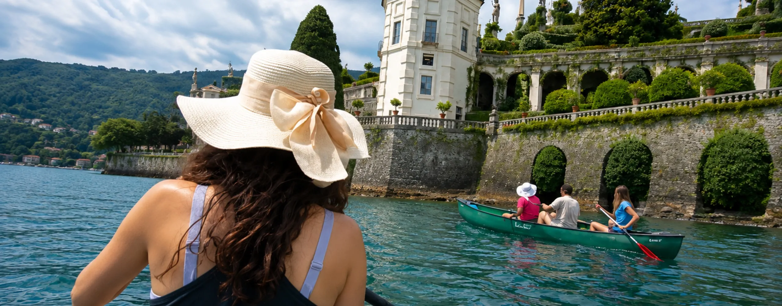 Tour delle Isole Borromee in canoa canadese