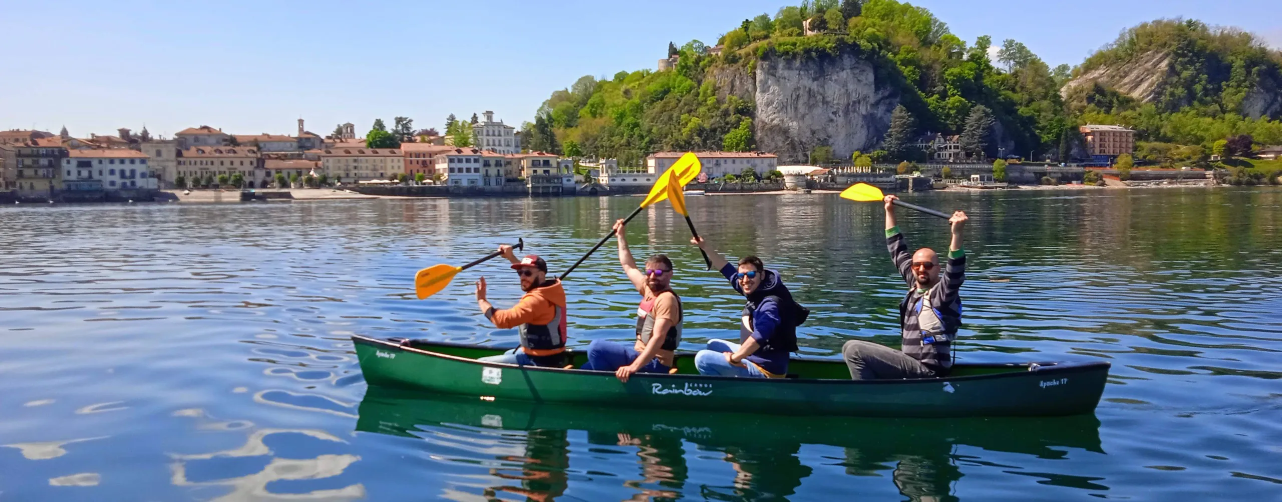 Escursione in Canoa da Angera ad Arona | Lago Maggiore
