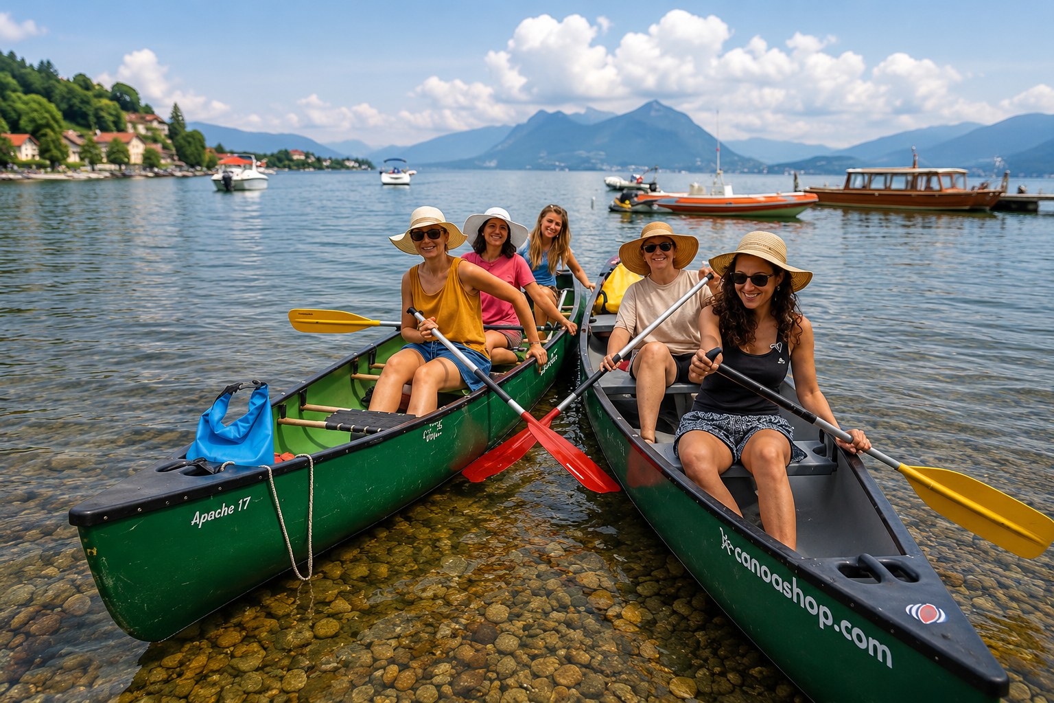 Escursione Canoa Canadese a Isole Borromee
