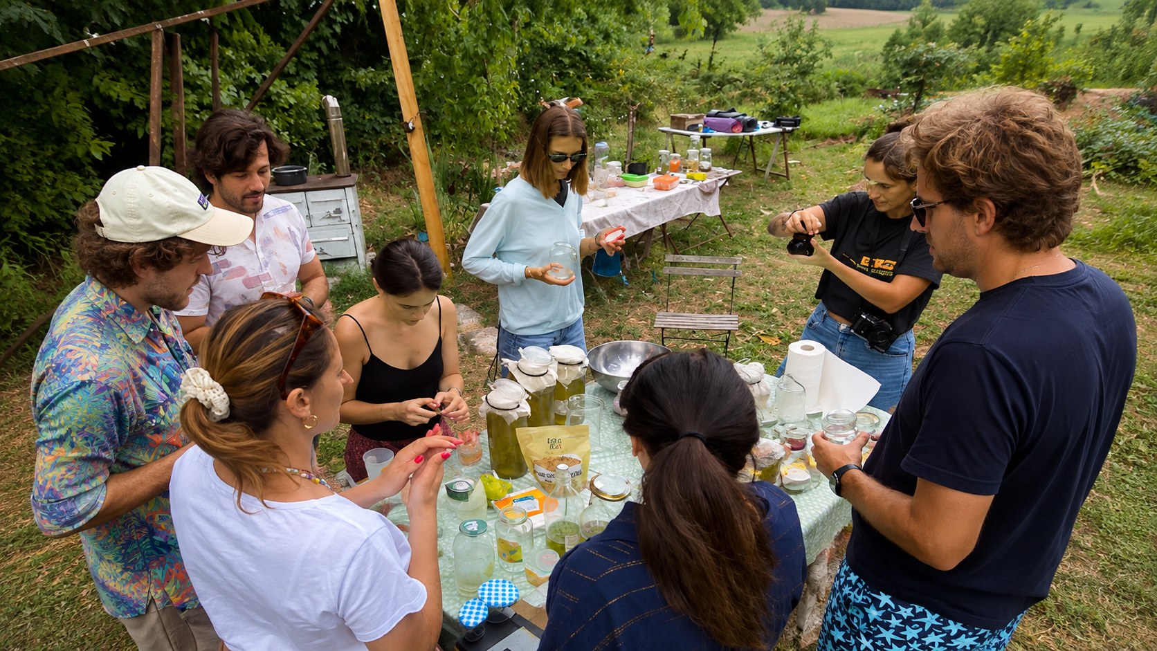 Laboratorio di Fermentazione e Cosmetica Naturale | Lago di Comabbio