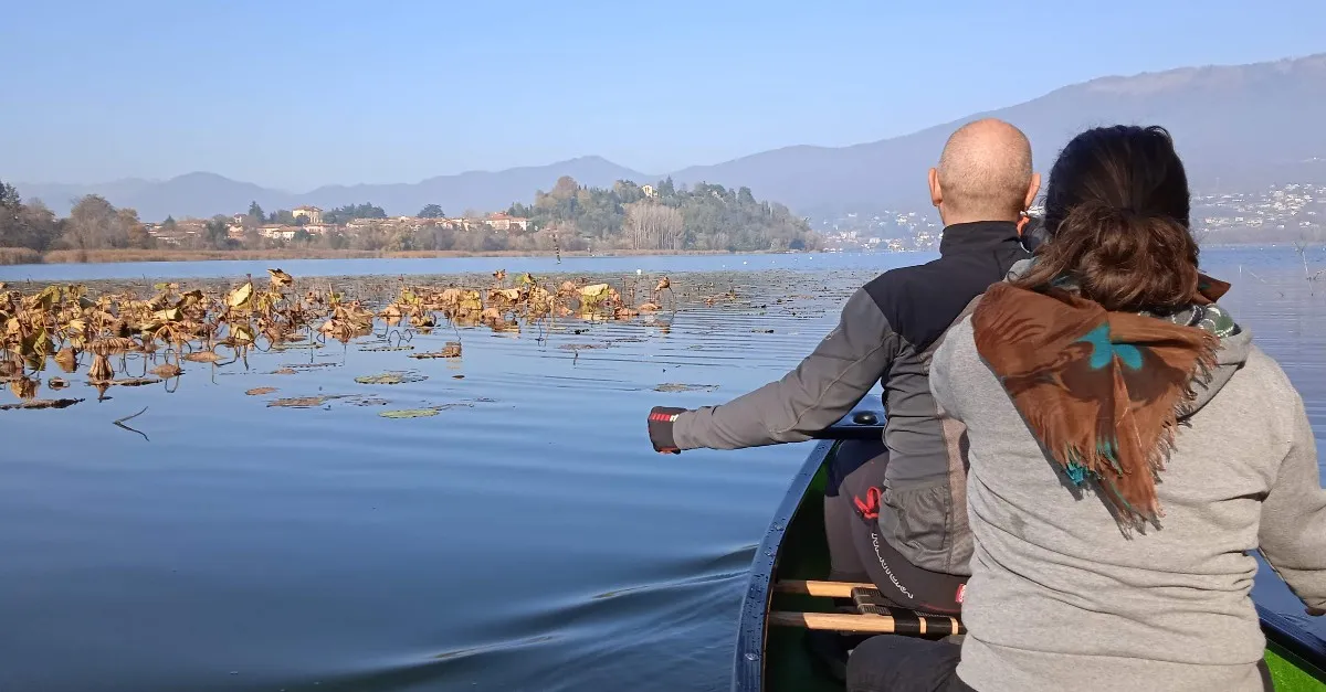 Escursione in Canoa sul Lago di Varese e all'Isolino Virginia