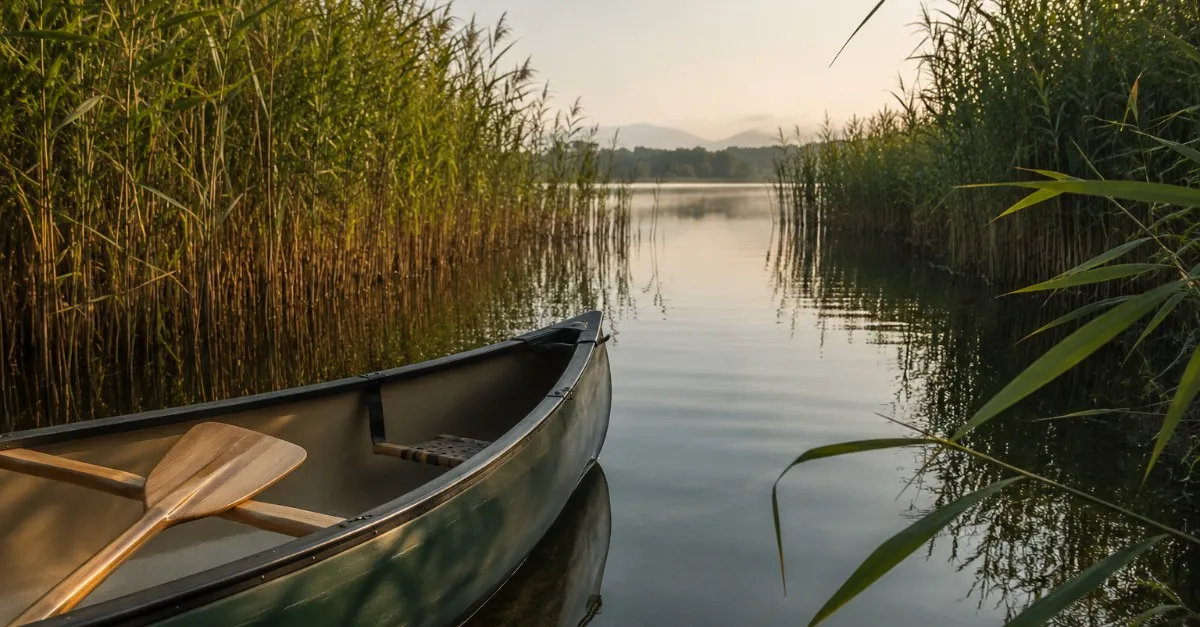 Dentro i canneti del Lago di Varese