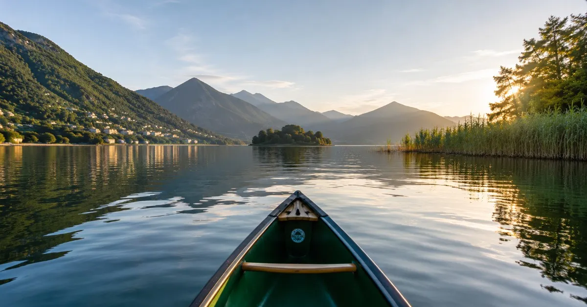 Un lago visto dall’acqua è un altro lago